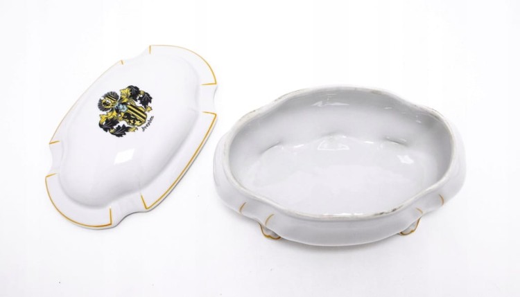 STARA PORCELANOWA SZKATUŁKA DREZNO NIEMCY