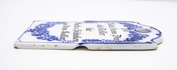 STARA NIEMIECKA PORCELANOWA DESKA DO KROJENIA, ANNABURG A. HECKMANN
