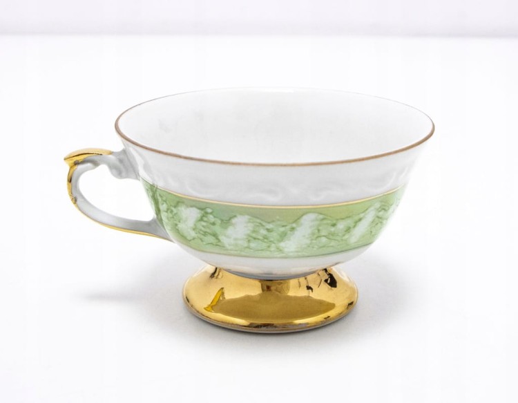 STARA PORCELANOWA FILIŻANKA PZM CHODZIEŻ