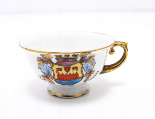 STARA PORCELANOWA FILIŻANKA HEILIGENHAFEN NIEMCY, GEROLD BAVARIA