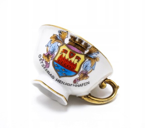 STARA PORCELANOWA FILIŻANKA HEILIGENHAFEN NIEMCY, GEROLD BAVARIA