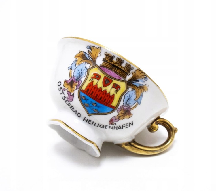 STARA PORCELANOWA FILIŻANKA HEILIGENHAFEN NIEMCY, GEROLD BAVARIA