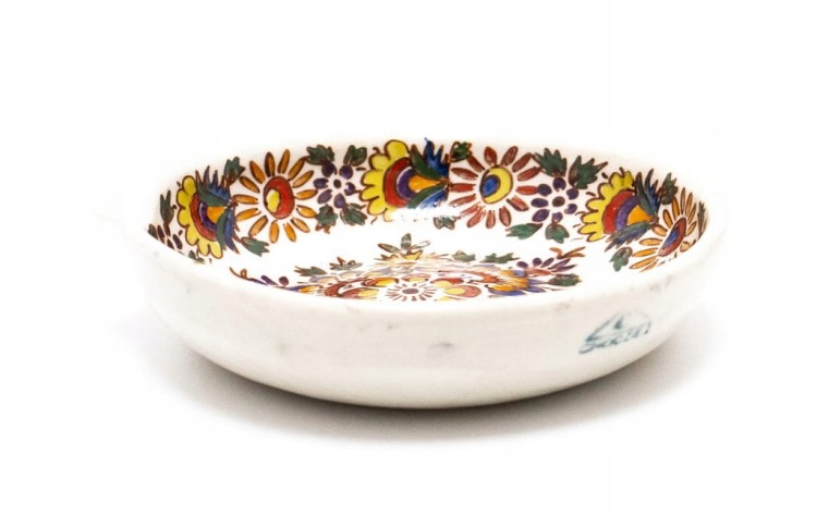 STARA PORCELANOWA MISECZKA, CEPELIA OPOLE, IRENA KUREK 1976, CHODZIEŻ