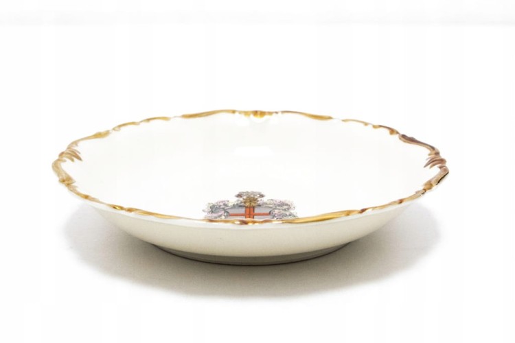 STARY PORCELANOWY TALERZYK FREIBURG NIEMCY, ALKA BAVARIA