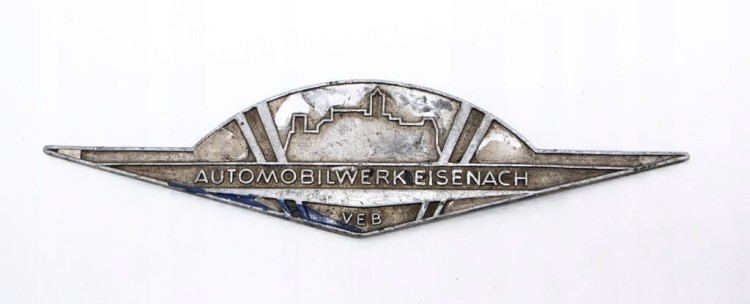STARY ZNACZEK SAMOCHODOWY EMBLEMAT WARTBURG