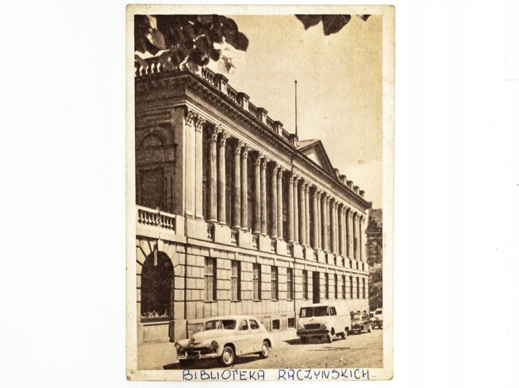POZNAŃ - BIBLIOTEKA RACZYŃSKICH LATA 60. PRL