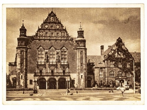 POZNAŃ - AULA UNIWERSYTETU IM. A. MICKIEWICZA COLLEGIUM MINUS LATA 60. PRL