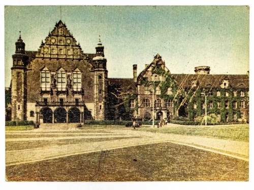POZNAŃ - AULA UNIWERSYTETU IM. ADAMA MICKIEWICZA COLLEGIUM MINUS 1963 PRL