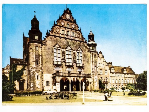 POZNAŃ - AULA UNIWERSYTETU IM. A. MICKIEWICZA COLLEGIUM MINUS LATA 70. PRL