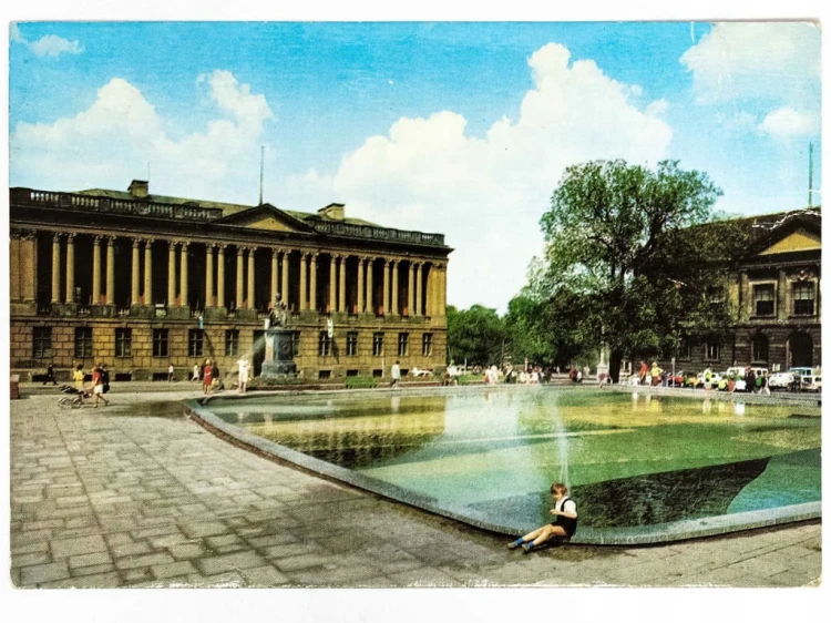 POZNAŃ - BIBLIOTEKA RACZYŃSKICH 1973 PRL