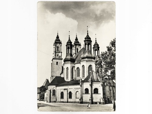 POZNAŃ - BAZYLIKA ARCHIKATEDRALNA ŚW. APOSTOŁÓW PIOTRA I PAWŁA 1969 PRL