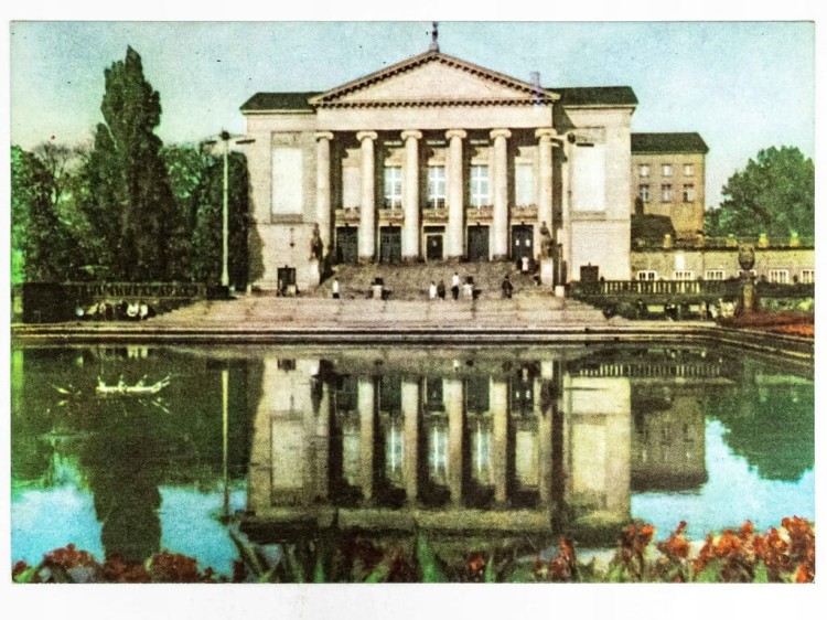 POZNAŃ - OPERA IM. STANISŁAWA MONIUSZKI OBECNIE TEATR WIELKI LATA 60. PRL