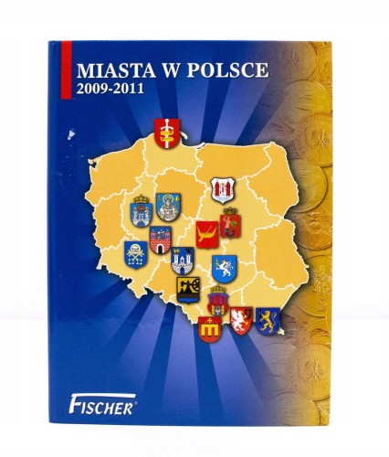ALBUM DO MONET DWUZŁOTOWYCH MIASTA W POLSCE 2009-2011