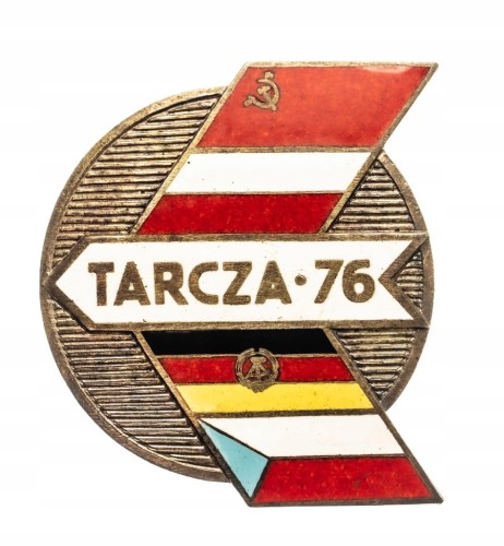 Plakieta Pamiątkowa Manewry Wojskowe Tarcza 1976