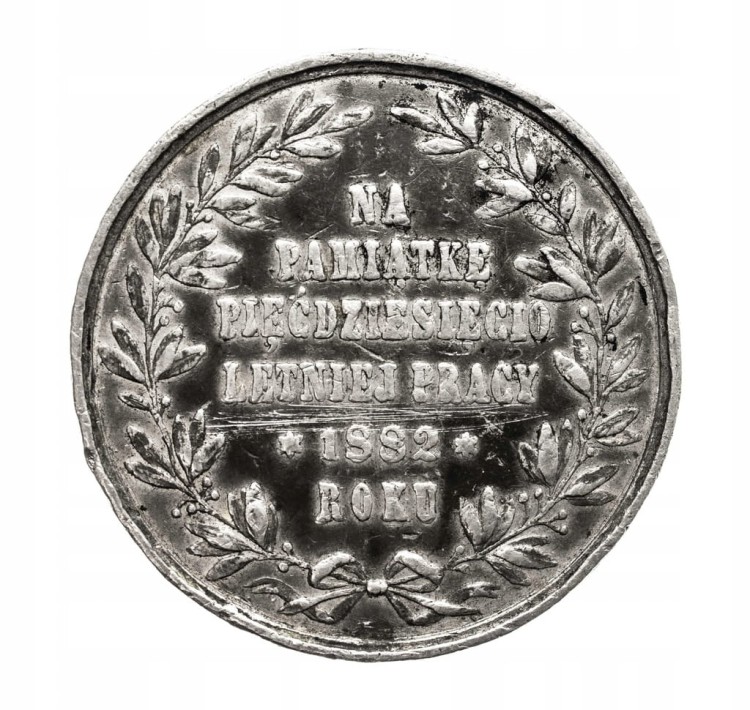 Polska, Medal Alojzy Żółkowski 1882