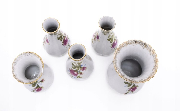 ZESTAW STAREJ PORCELANY CHODZIEŻ IWONA