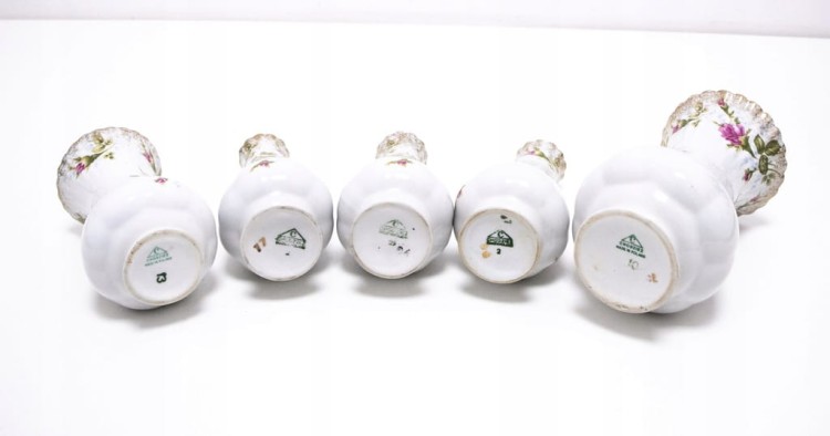 ZESTAW STAREJ PORCELANY CHODZIEŻ IWONA