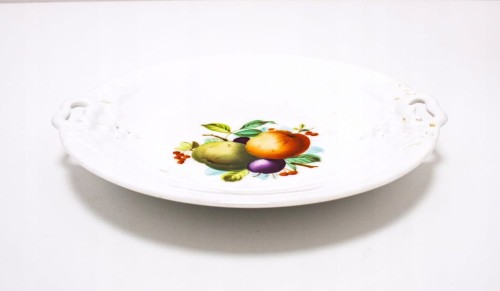 STARY PORCELANOWY TALERZ / PATERA C.T. ALWASSER, STARY ZDRÓJ, WAŁBRZYCH