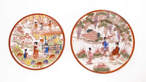 ZESTAW STAREJ PORCELANY JAPONIA