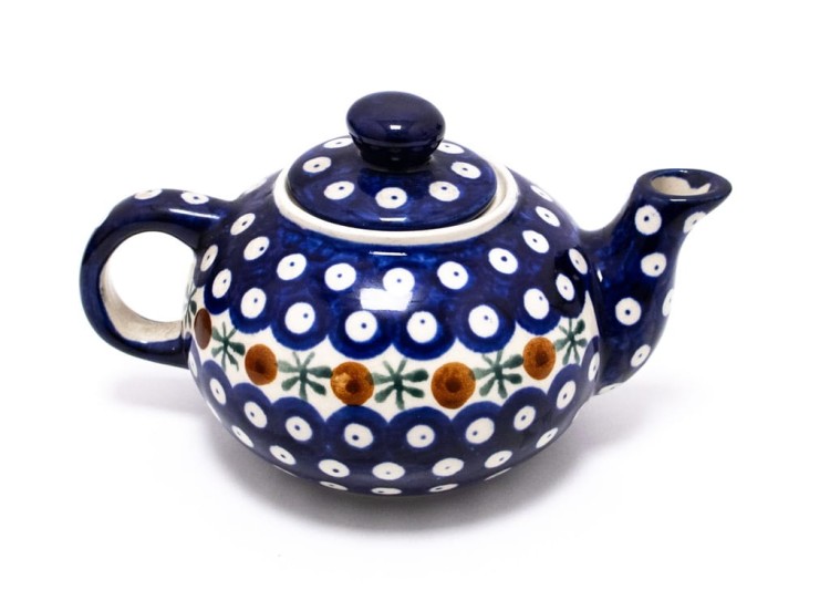 STARY CERAMICZNY CZAJNIK BOLESŁAWIEC