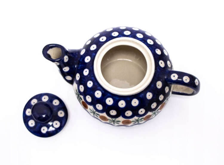 STARY CERAMICZNY CZAJNIK BOLESŁAWIEC