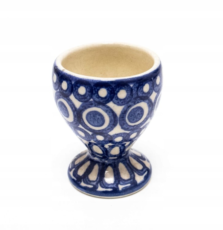STARY CERAMICZNY KIELISZEK DO JAJKA BOLESŁAWIEC
