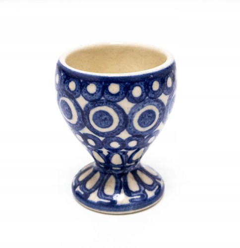 STARY CERAMICZNY KIELISZEK DO JAJKA BOLESŁAWIEC