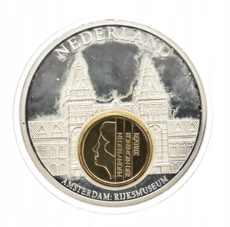 MEDAL WALUTY EUROPY, HOLANDIA - AMSTERDAM, MUZEUM NARODOWE