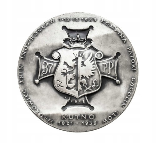 MEDAL JÓZEF PONIATOWSKI, 37 ŁĘCZYCKI PUŁK PIECHOTY, KUTNO TPZK 1986