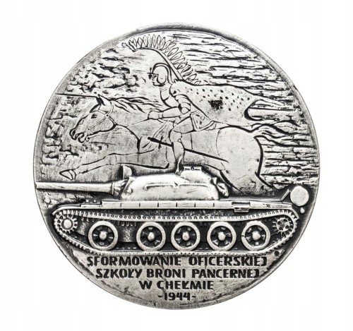 MEDAL STEFAN CZARNIECKI 1979, OFICERSKA SZKOŁA BRONI PANCERNEJ CHEŁM 1944
