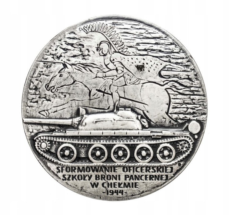 MEDAL STEFAN CZARNIECKI 1979, OFICERSKA SZKOŁA BRONI PANCERNEJ CHEŁM 1944