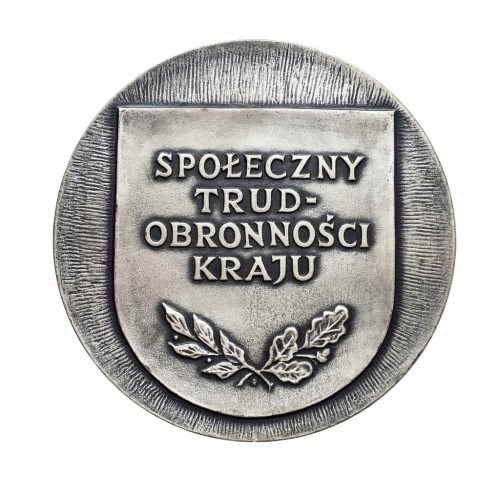 MEDAL 45 LAT PATRIOTYCZNO-OBRONNEJ DZIAŁALNOŚCI LOK 1989