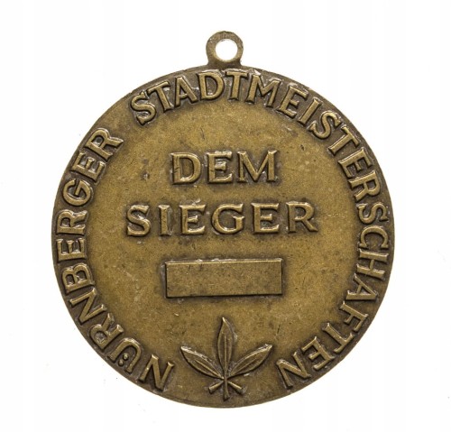 MEDAL MISTRZOSTWA MIASTA NORYMBERGA NIEMCY