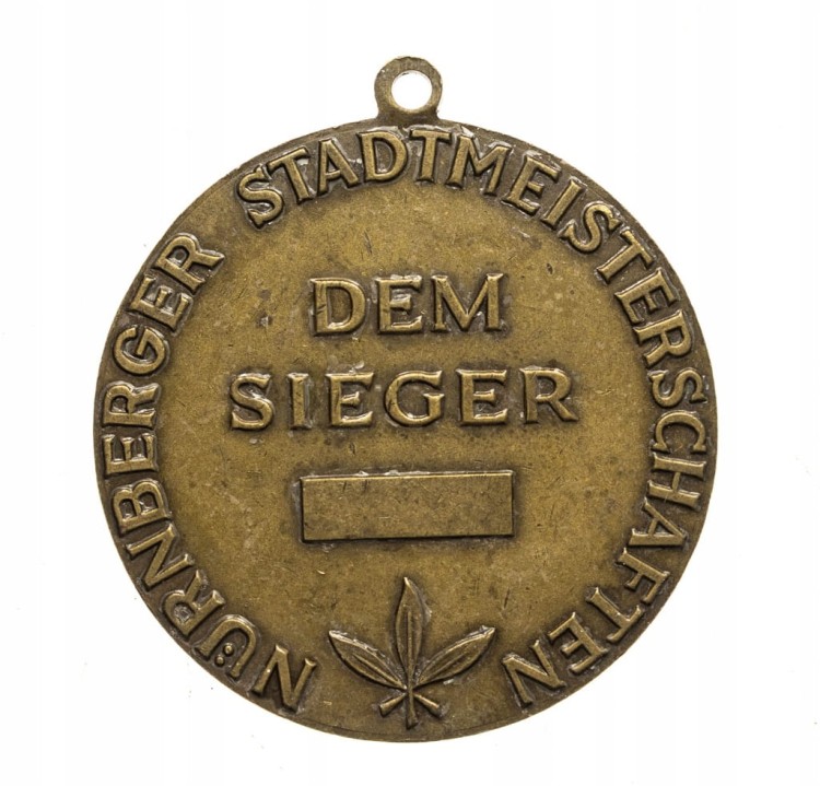 MEDAL MISTRZOSTWA MIASTA NORYMBERGA NIEMCY