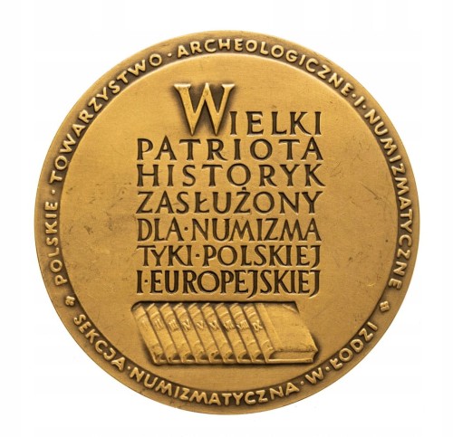 MEDAL JOACHIM LELEWEL, PTAIN ŁÓDŹ