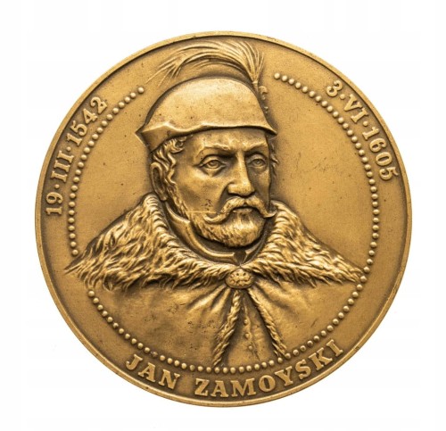 MEDAL JAN ZAMOYSKI, BITWA POD BYCZYNĄ 1588, TWO 1991