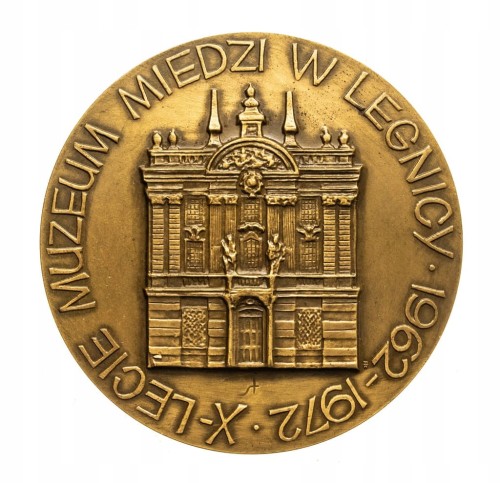 MEDAL STASIŃSKI, X-LECIE MUZEUM MIEDZI, LEGNICA 1972