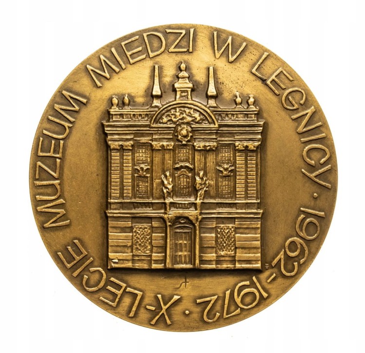 MEDAL STASIŃSKI, X-LECIE MUZEUM MIEDZI, LEGNICA 1972