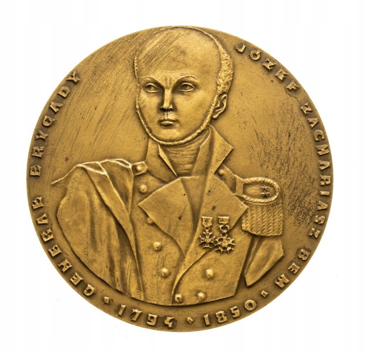 MEDAL JÓZEF BEM (IGANIE, OSTROŁĘKA, WARSZAWA, WIEDEŃ, SIEDMIOGRÓD)