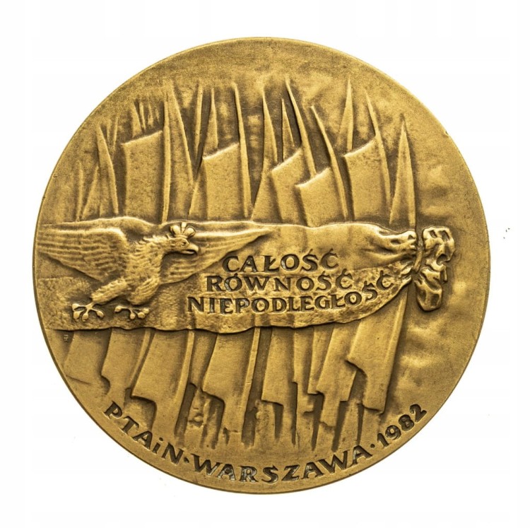 MEDAL INSUREKCJA KOŚCIUSZKOWSKA, PTAiN WARSZAWA 1982 (MARKIEWICZ)