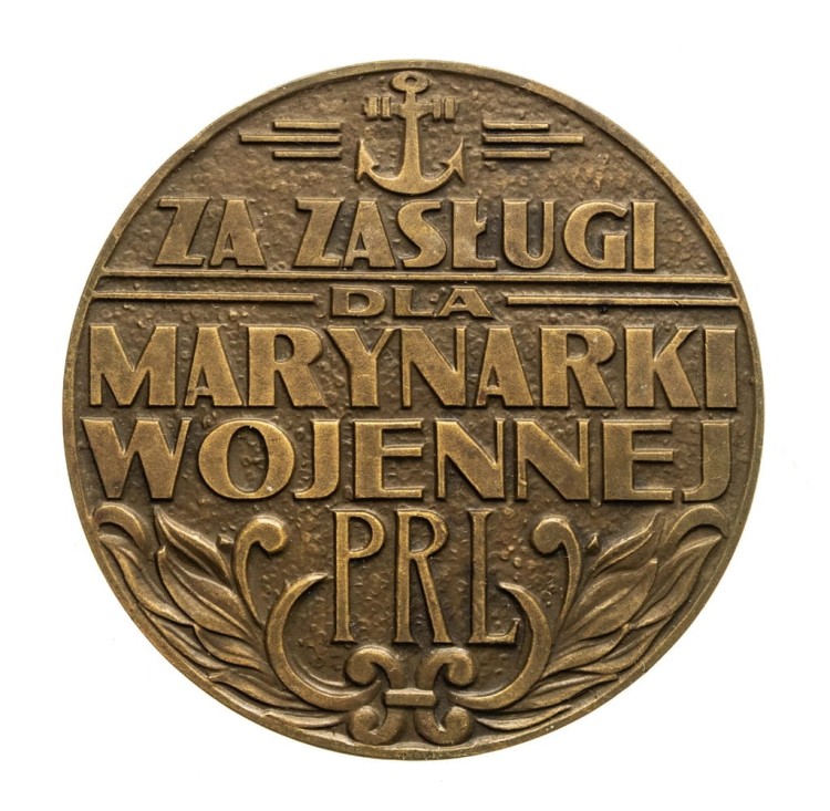 MEDAL ZA ZASŁUGI DLA MARYNARKI WOJENNEJ PRL