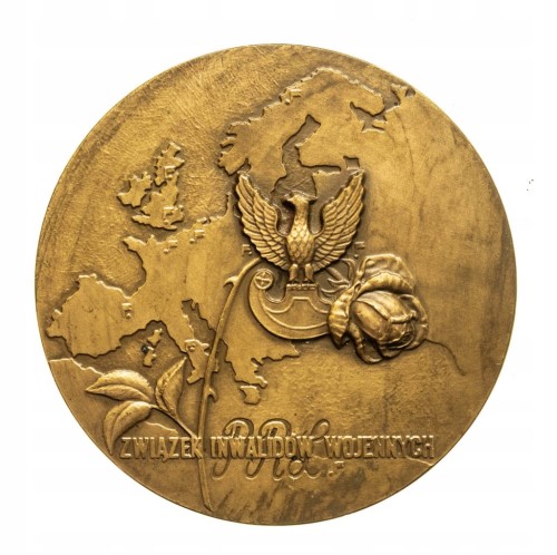 MEDAL STANISŁAW RYSZARD DOBROWOLSKI, ZWIĄZEK INWALIDÓW WOJENNYCH PRL