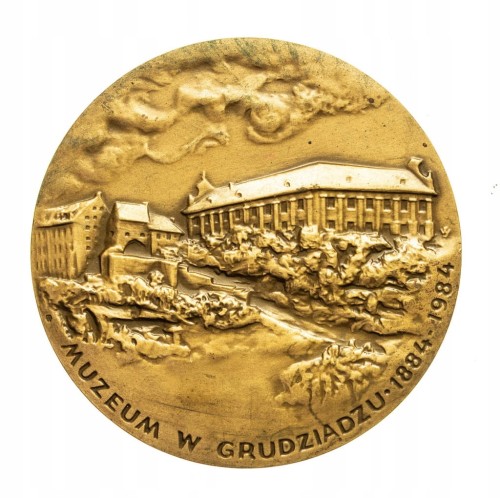 MEDAL 100 LAT MUZEUM W GRUDZIĄDZU 1984
