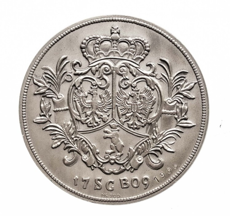 Medal Niemcy Rynek Żandarmerii Berlin 1709