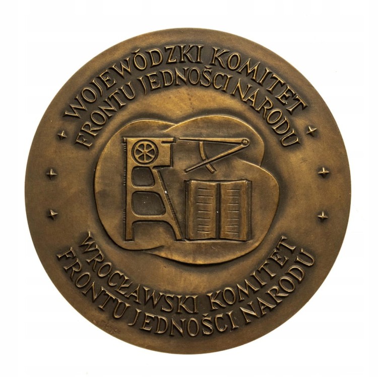 MEDAL XXV LECIE ODZYSKANIA DOLNEGO ŚLĄSKA, WKFJN WROCŁAW 1970
