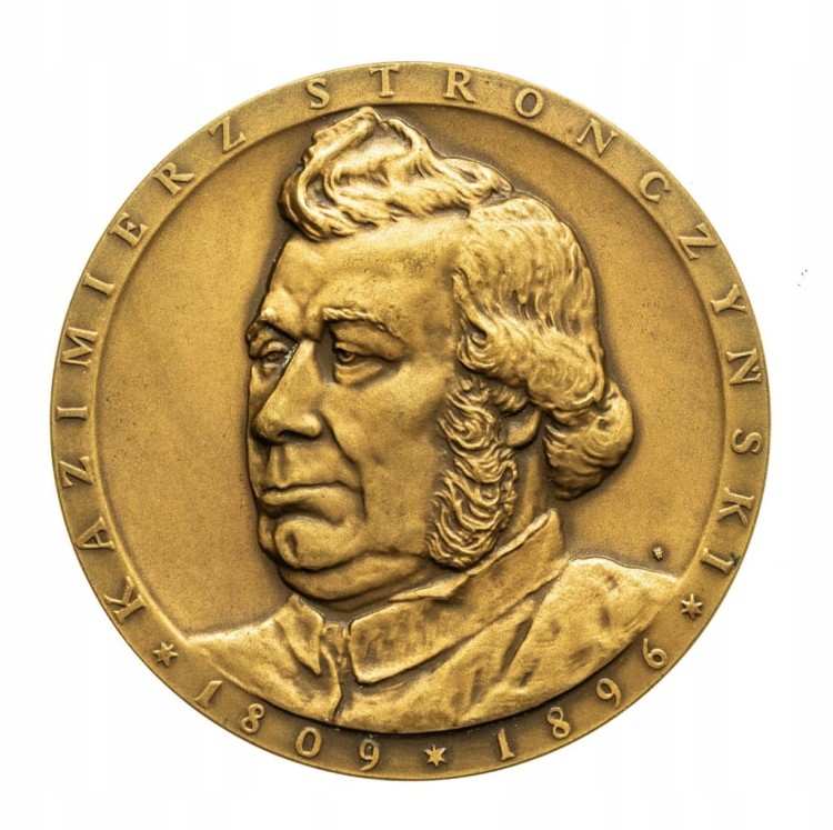 MEDAL KAZIMIERZ STRONCZYŃSKI, XXV LAT PTAiN ŁÓDŹ 1986