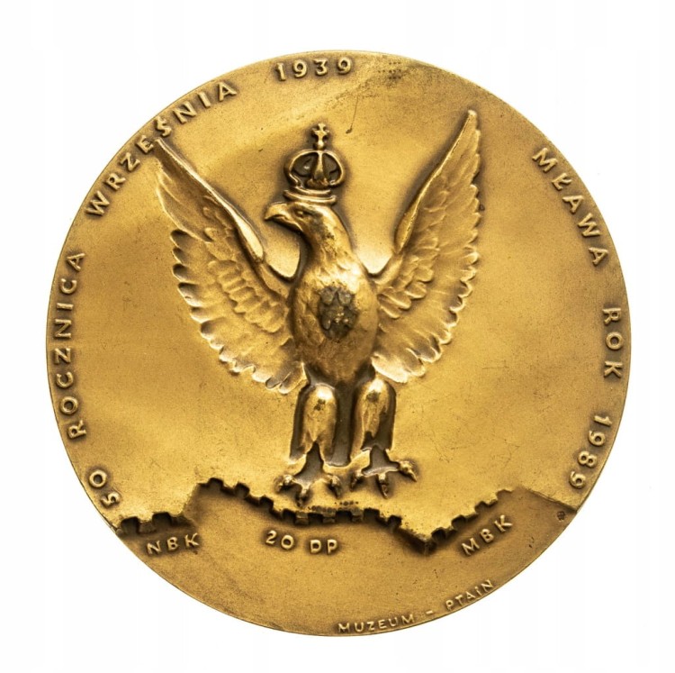 MEDAL EMIL PRZEDRZYMIRSKI-KRUKOWICZ, ARMIA MODLIN, MŁAWA 1989