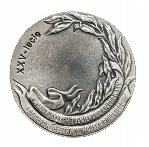 MEDAL XXV LECIE ZWIĄZKU BYŁYCH ŻOŁNIERZY ZAWODOWYCH I OFICERÓW REZERWY WP