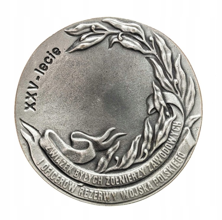 MEDAL XXV LECIE ZWIĄZKU BYŁYCH ŻOŁNIERZY ZAWODOWYCH I OFICERÓW REZERWY WP