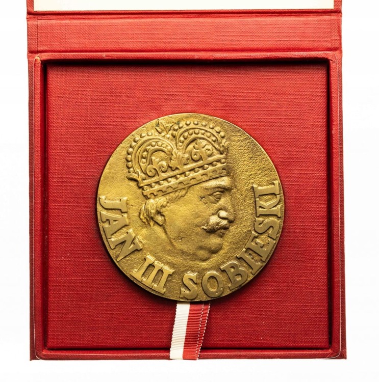 MEDAL JAN III SOBIESKI, 300 ROCZNICA ODSIECZY WIEDEŃSKIEJ 1983